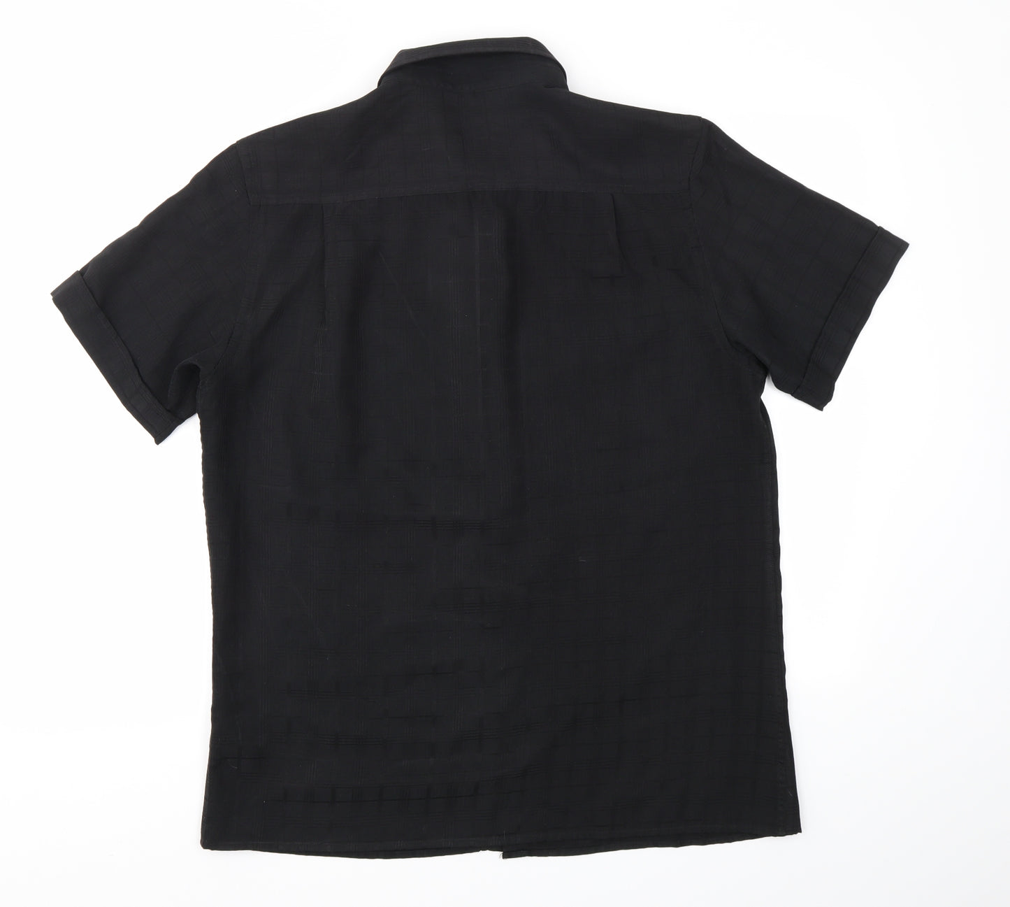 George Mens Black    T-Shirt Size L