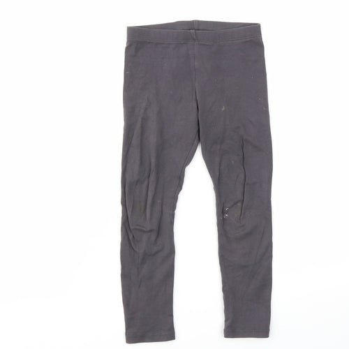 F&F Girls Grey   Jegging Trousers Size 4-5 Years