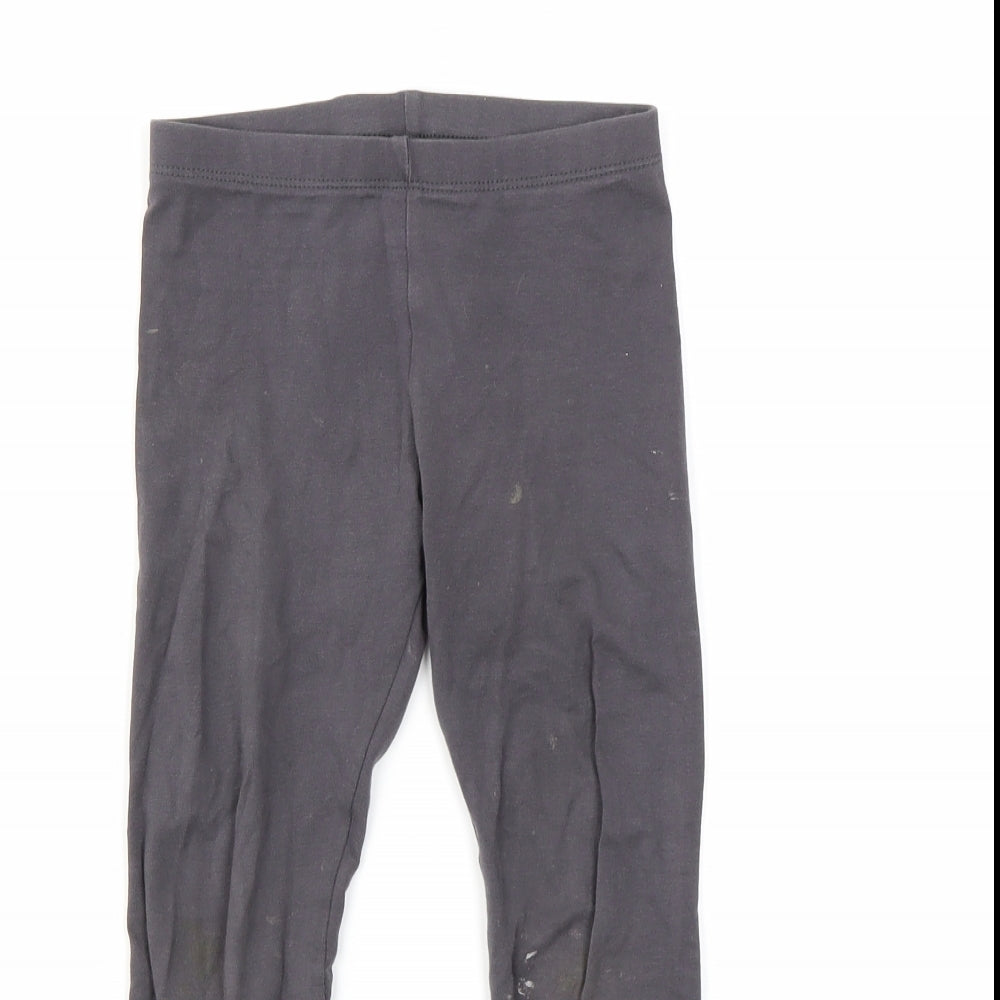 F&F Girls Grey   Jegging Trousers Size 4-5 Years