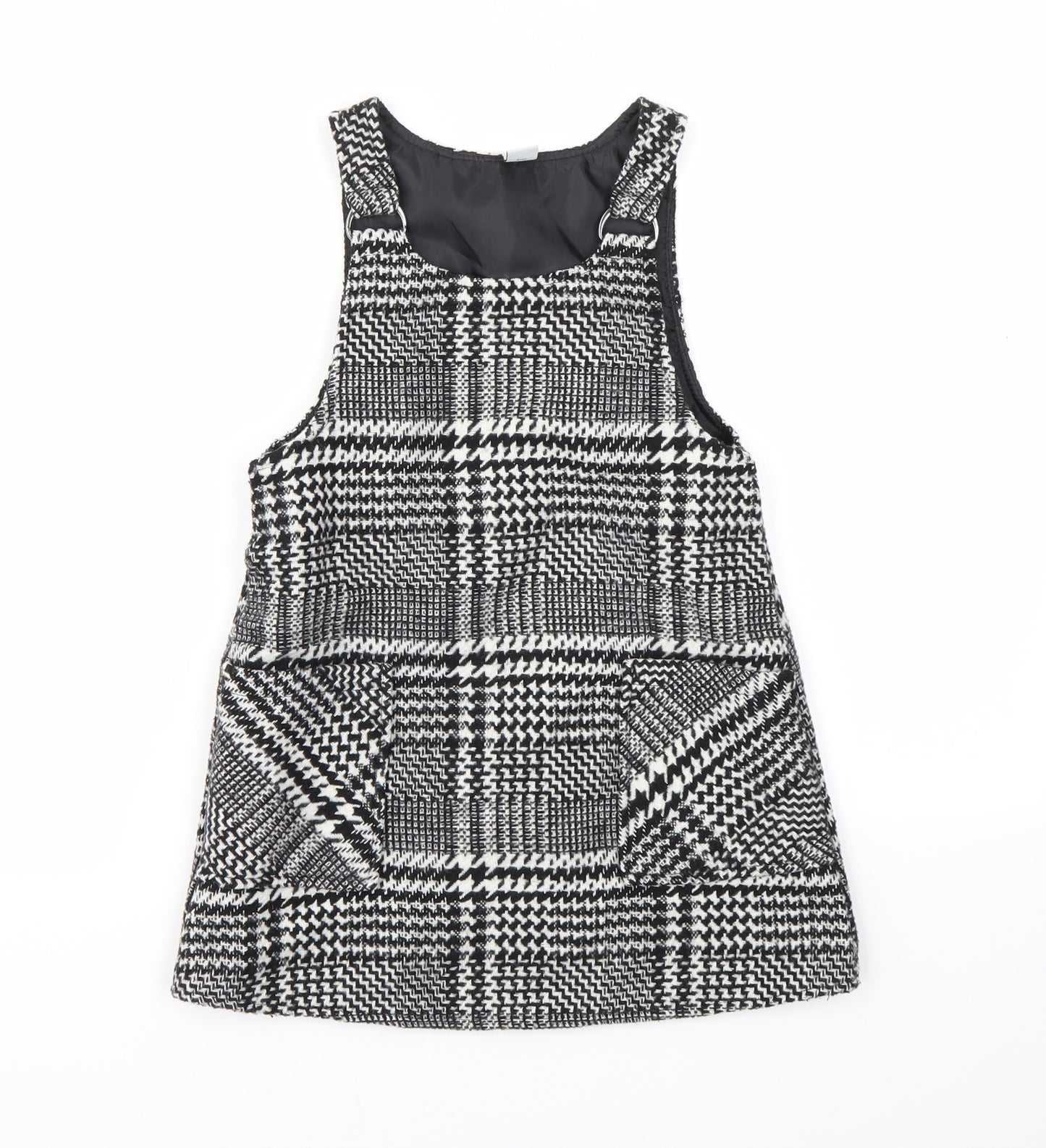 TU Girls Grey Check  Fit & Flare  Size 5 Years