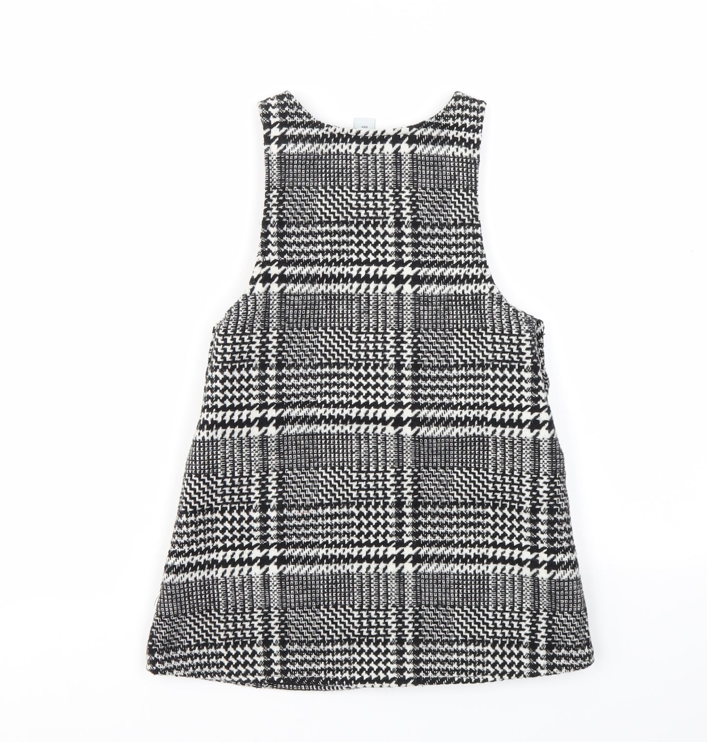 TU Girls Grey Check  Fit & Flare  Size 5 Years
