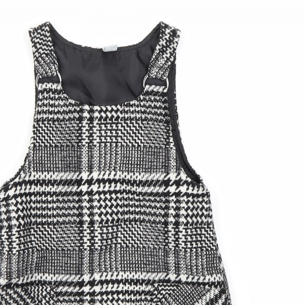 TU Girls Grey Check  Fit & Flare  Size 5 Years