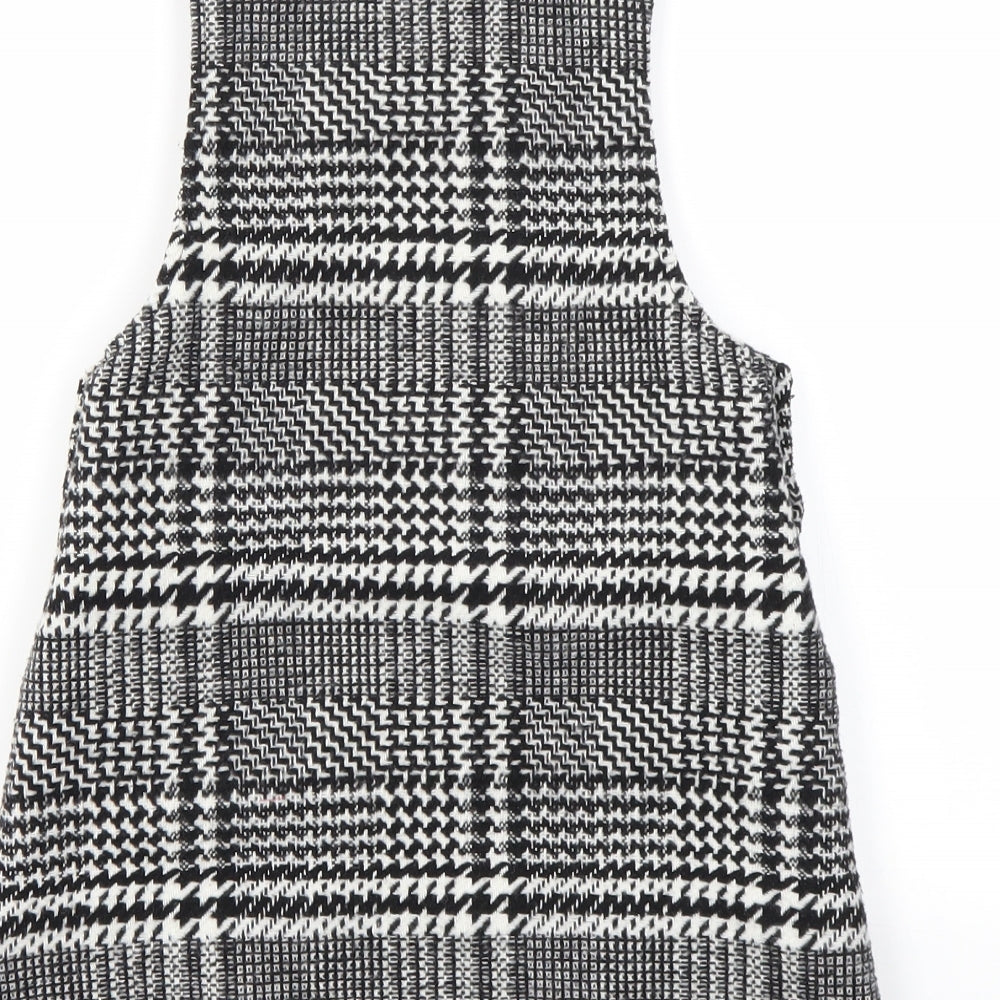 TU Girls Grey Check  Fit & Flare  Size 5 Years