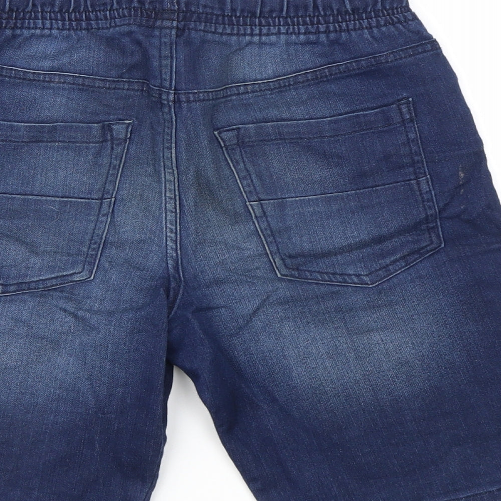 F&F Boys Blue   Cargo Shorts Size 10-11 Years