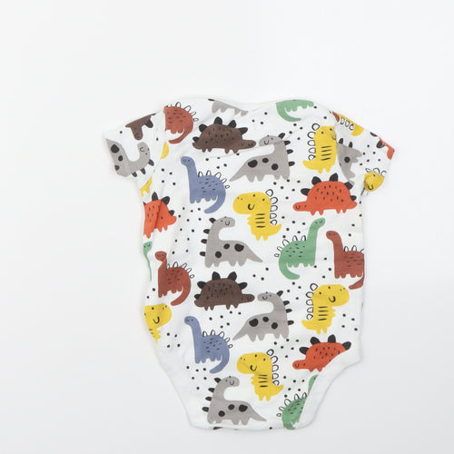 F&F Girls Multicoloured Animal Print  Babygrow One-Piece Size 18-24 Months