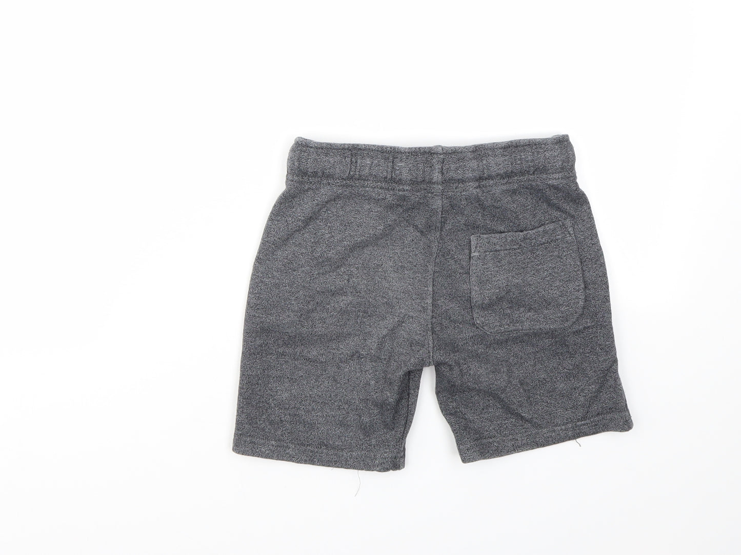 F&F Boys Grey Houndstooth  Sweat Shorts Size 6-7 Years