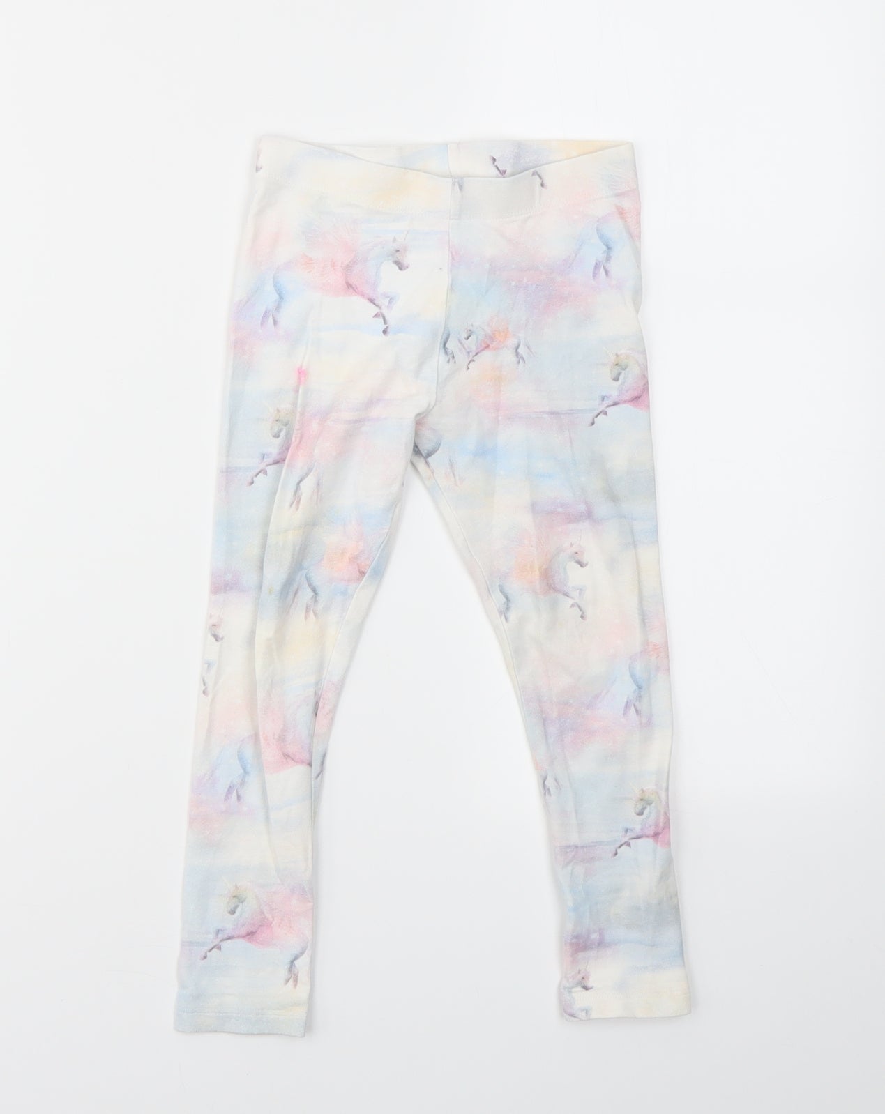 NEXT Girls Multicoloured Animal Print  Jegging Trousers Size 5 Years