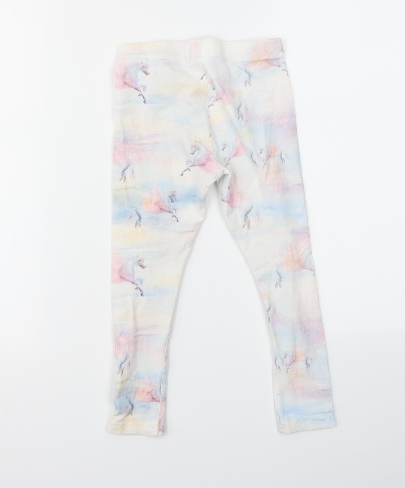 NEXT Girls Multicoloured Animal Print  Jegging Trousers Size 5 Years