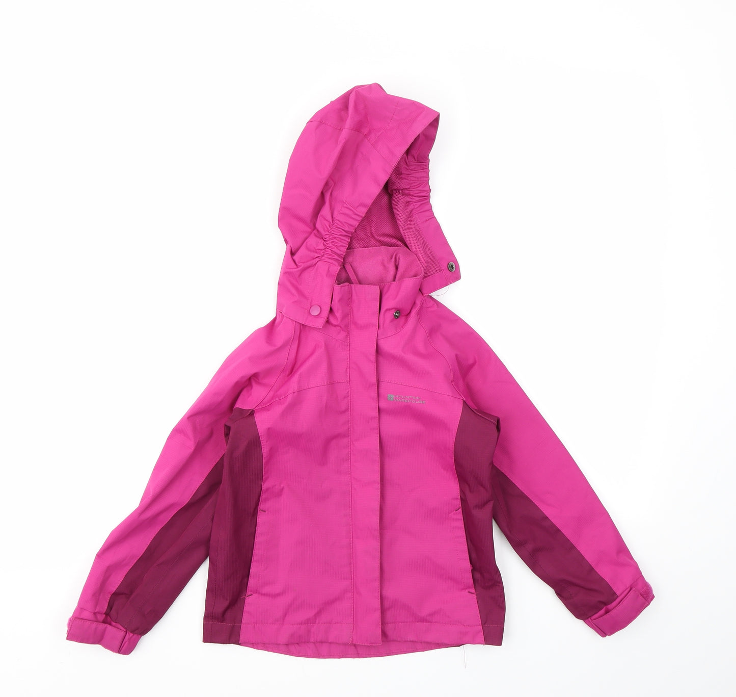 Mountain Warehouse Girls Pink   Basic Coat Coat Size 3-4 Years
