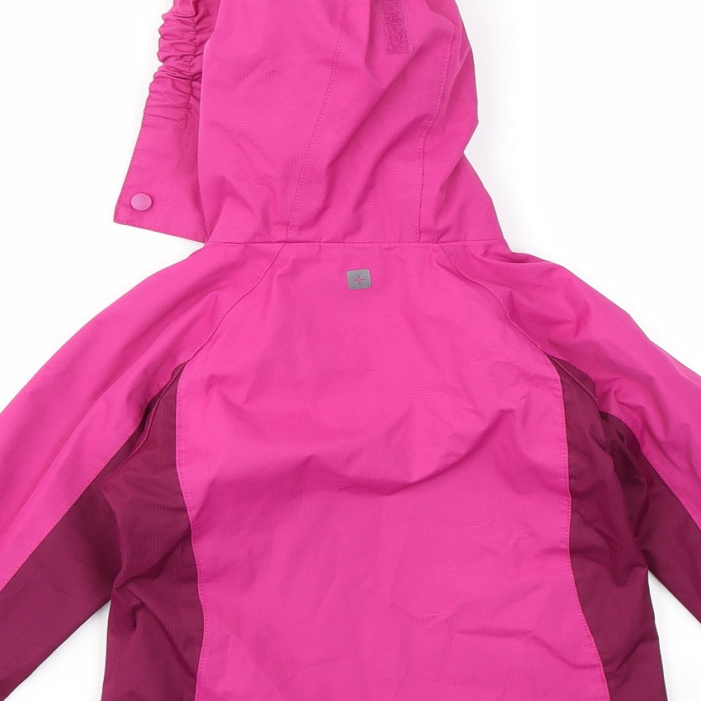 Mountain Warehouse Girls Pink   Basic Coat Coat Size 3-4 Years