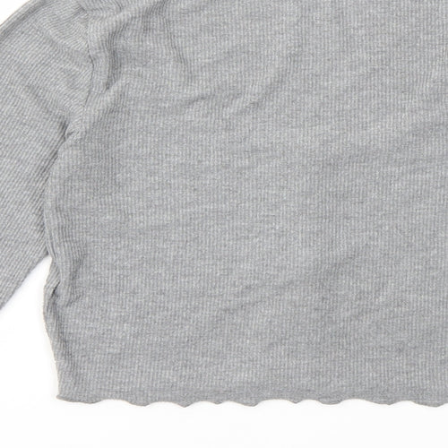Topshop Womens Grey   Cardigan Jumper Size 10