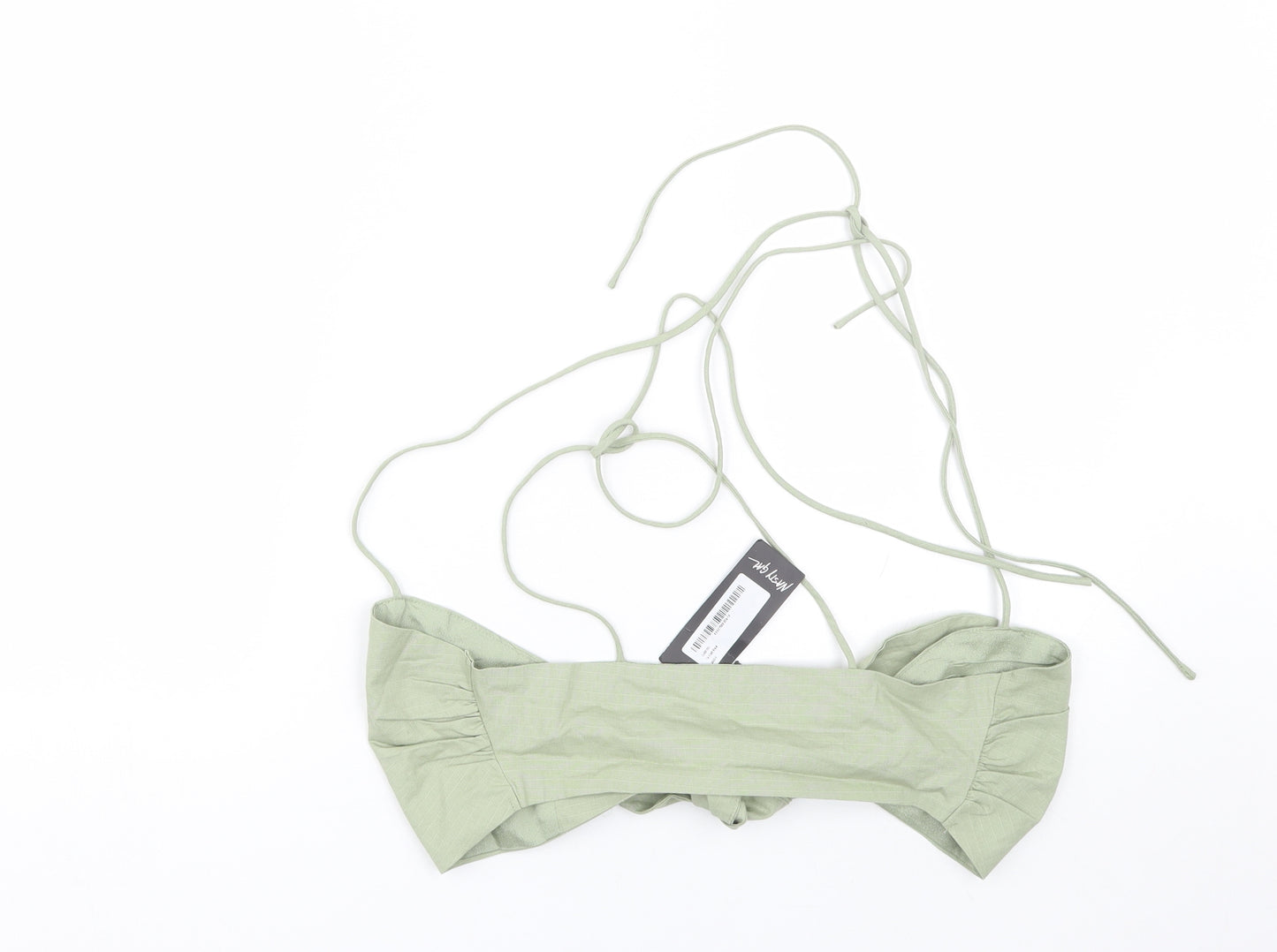 Nasty Gal Womens Green   Cropped Tank Size 6