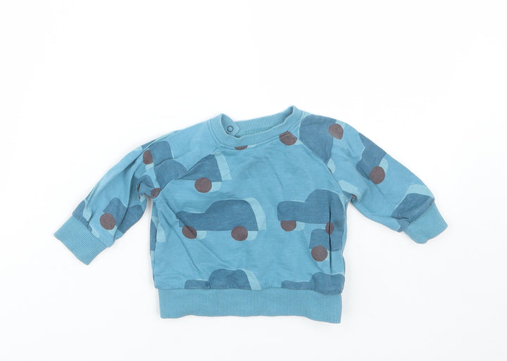 NEXT Baby Blue Pullover Jumper Size 3-6 Months