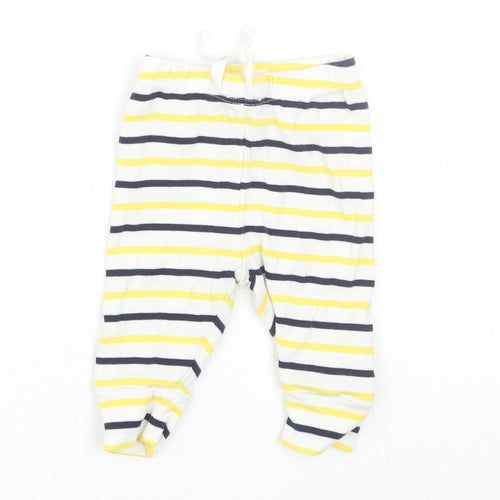 Gap Baby Multicoloured Striped  Jogger Trousers Size 3-6 Months
