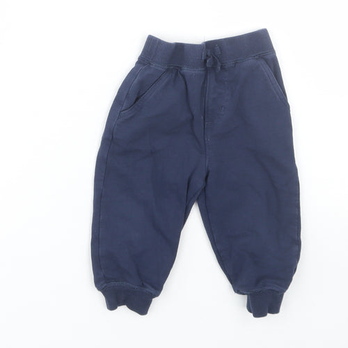 Preworn Baby Blue   Jogger Trousers Size 12 Months