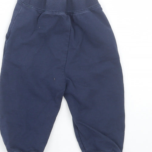 Preworn Baby Blue   Jogger Trousers Size 12 Months