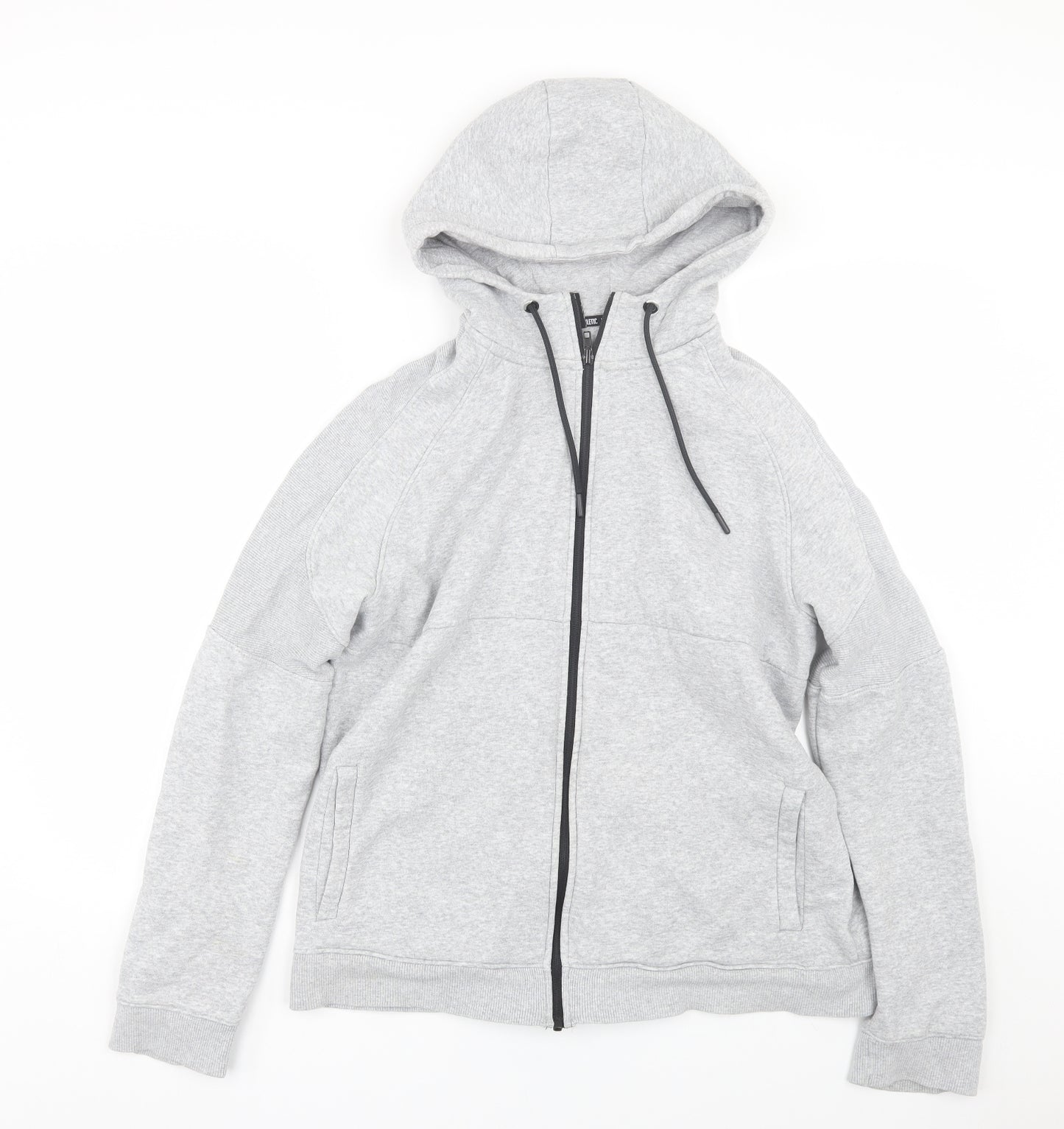 Matalan Mens Grey   Full Zip Hoodie Size L