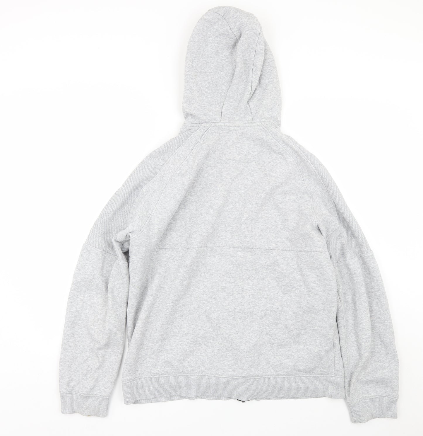 Matalan Mens Grey   Full Zip Hoodie Size L