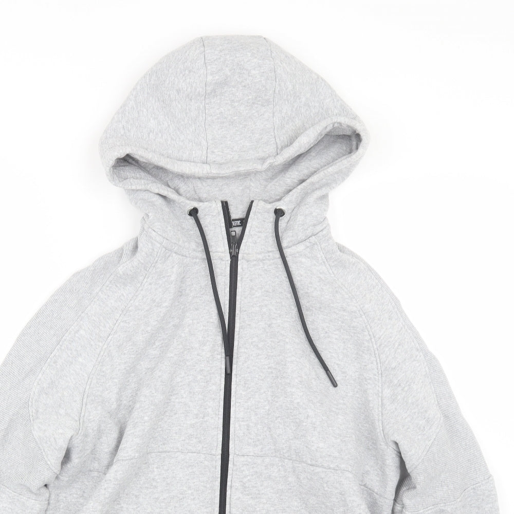 Matalan Mens Grey   Full Zip Hoodie Size L