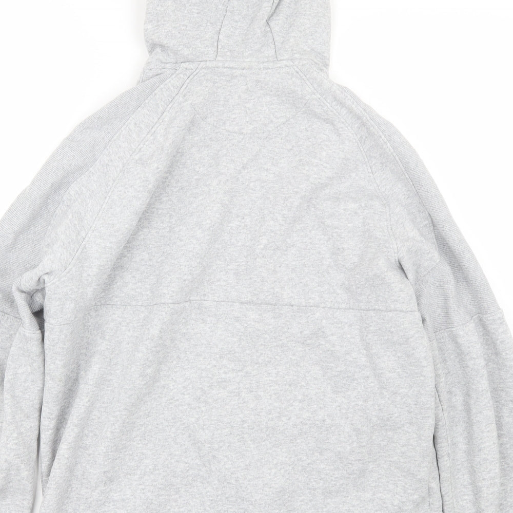 Matalan Mens Grey   Full Zip Hoodie Size L