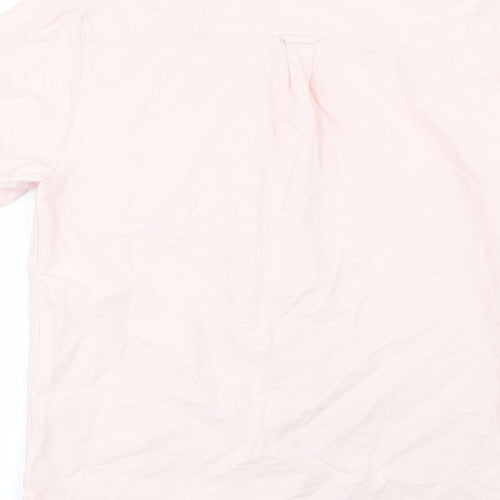 Primark Mens Pink    Button-Up Size L