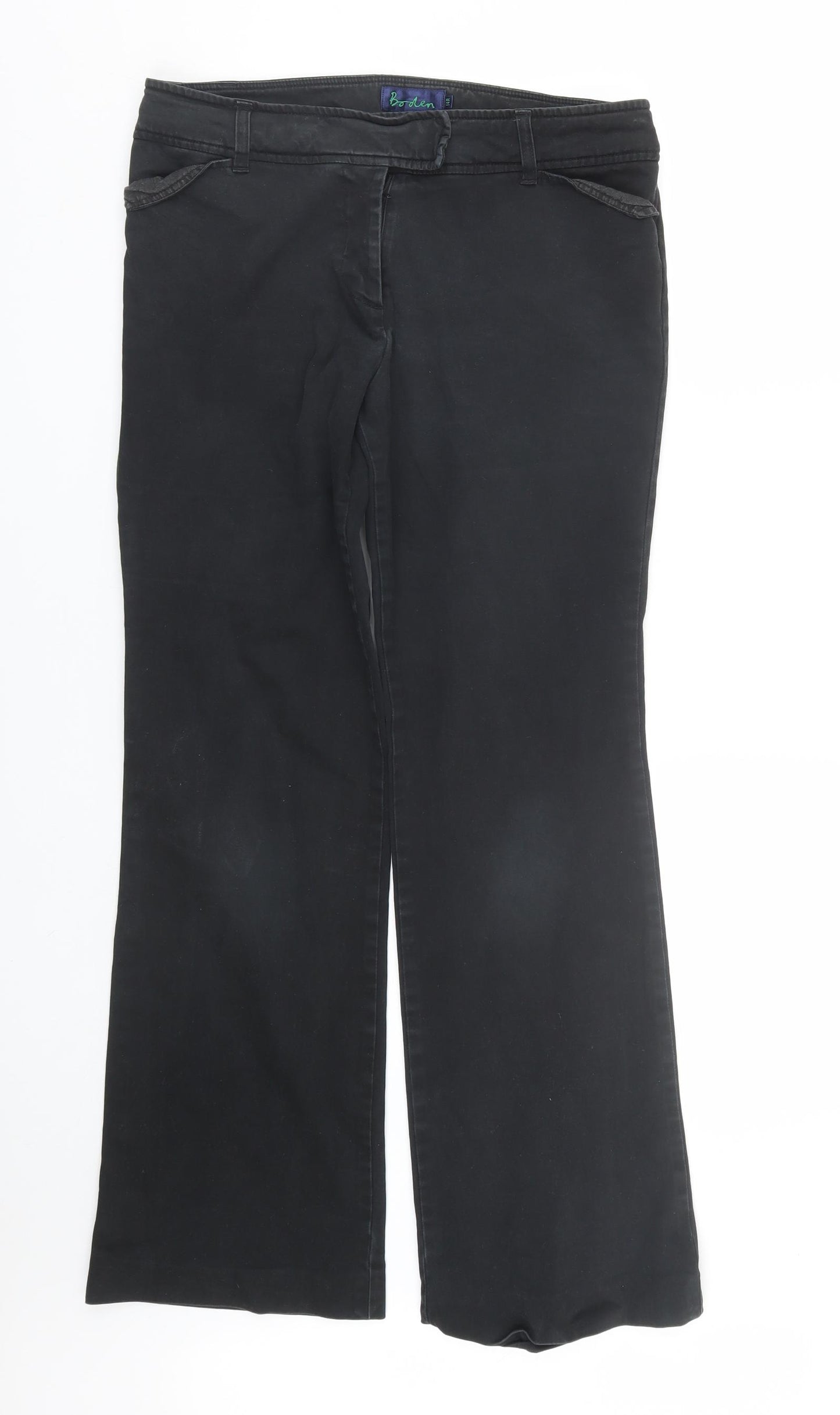 Boden Womens Black   Capri Jeans Size 14 L30 in