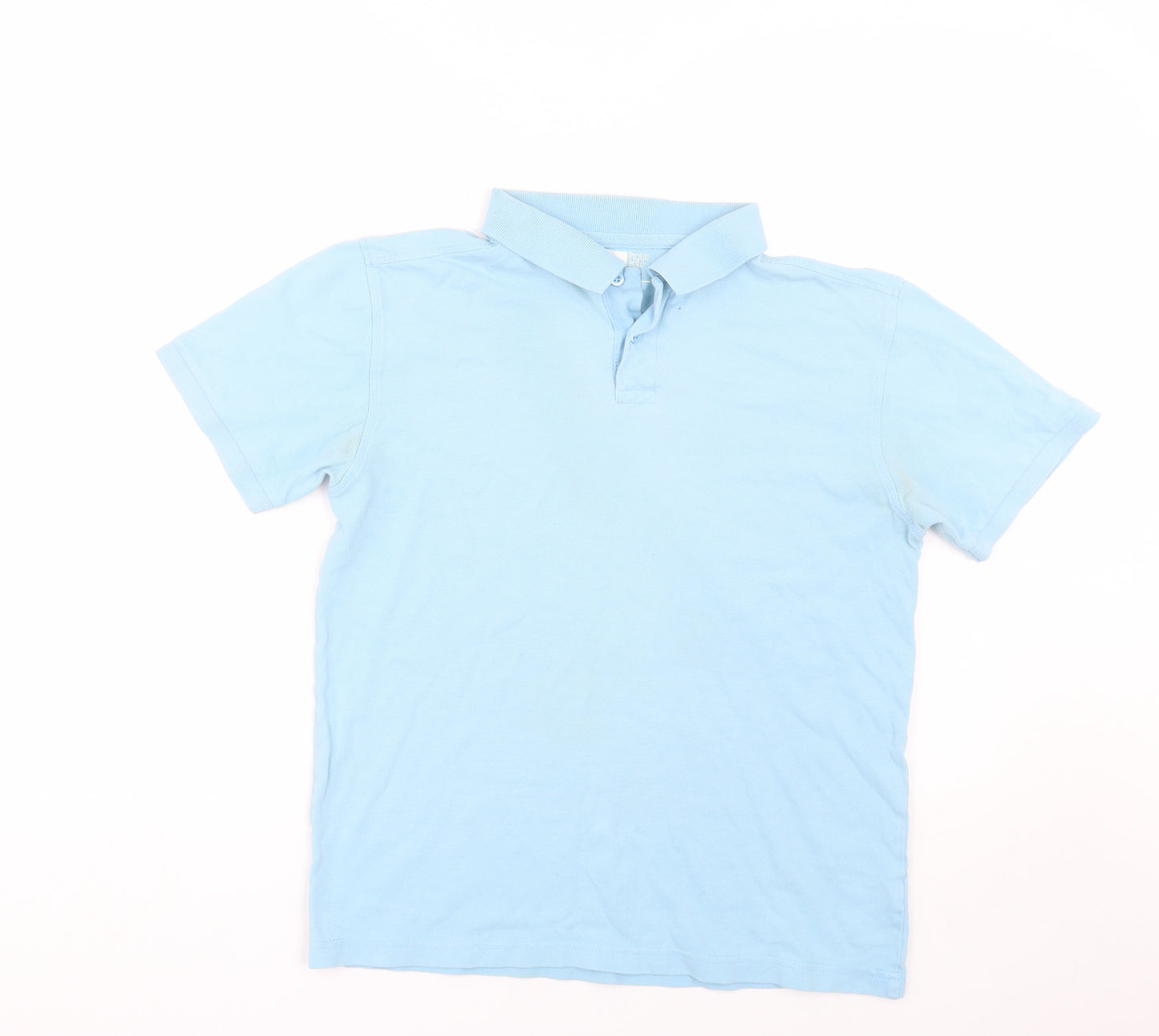 Cedar Wood State Mens Blue    Polo Size M