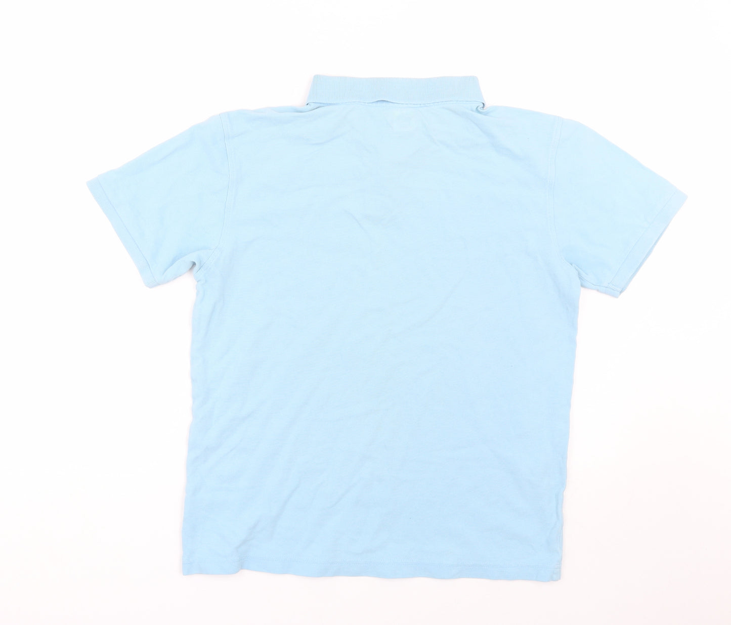 Cedar Wood State Mens Blue    Polo Size M