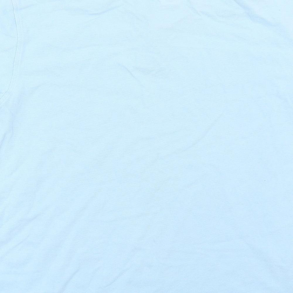 Cedar Wood State Mens Blue    Polo Size M