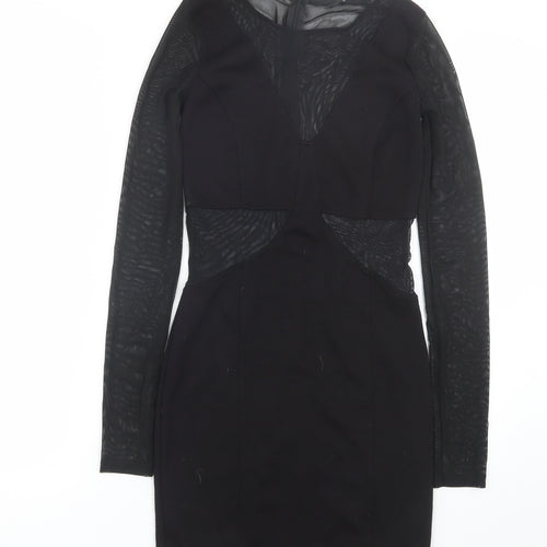 FOREVER 21 Womens Black   T-Shirt Dress  Size S