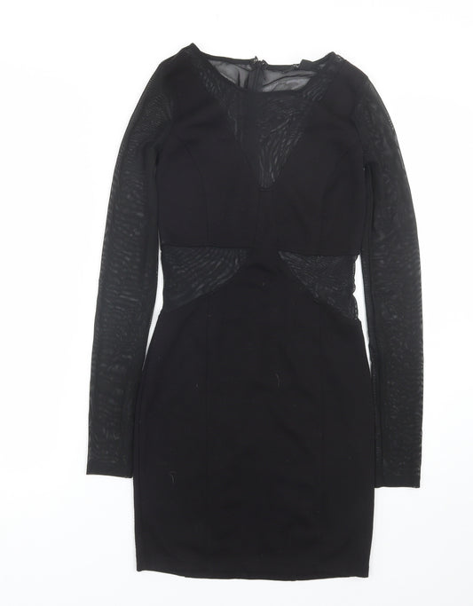 FOREVER 21 Womens Black   T-Shirt Dress  Size S