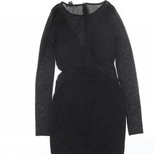 FOREVER 21 Womens Black   T-Shirt Dress  Size S