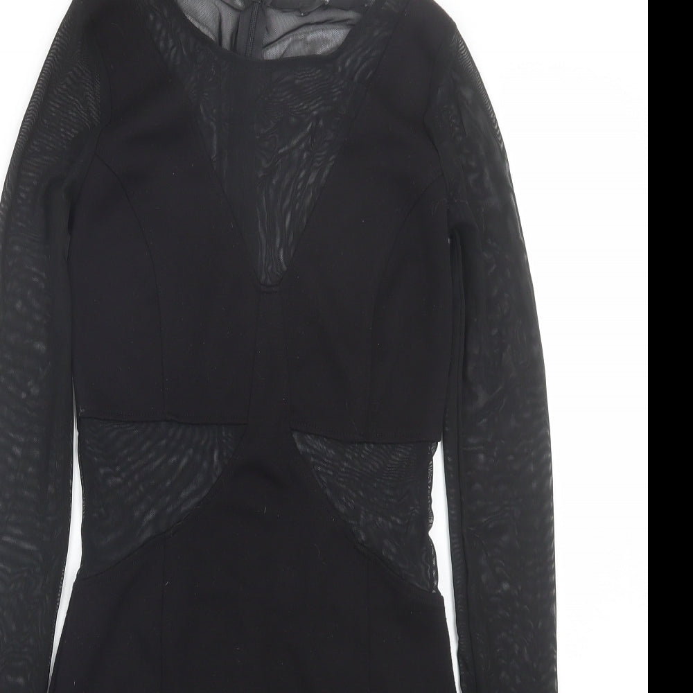 FOREVER 21 Womens Black   T-Shirt Dress  Size S