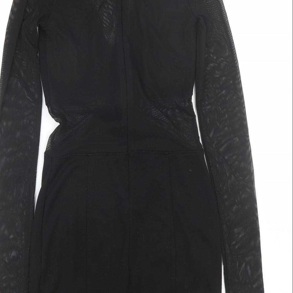 FOREVER 21 Womens Black   T-Shirt Dress  Size S