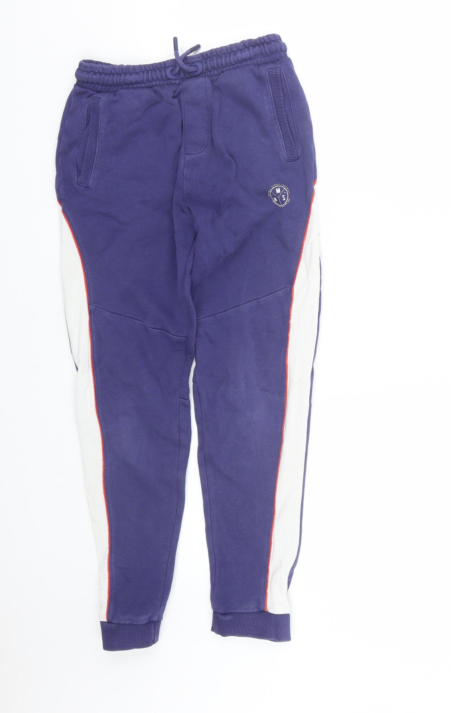 Nutmeg Boys Blue   Jogger Trousers Size 9-10 Years