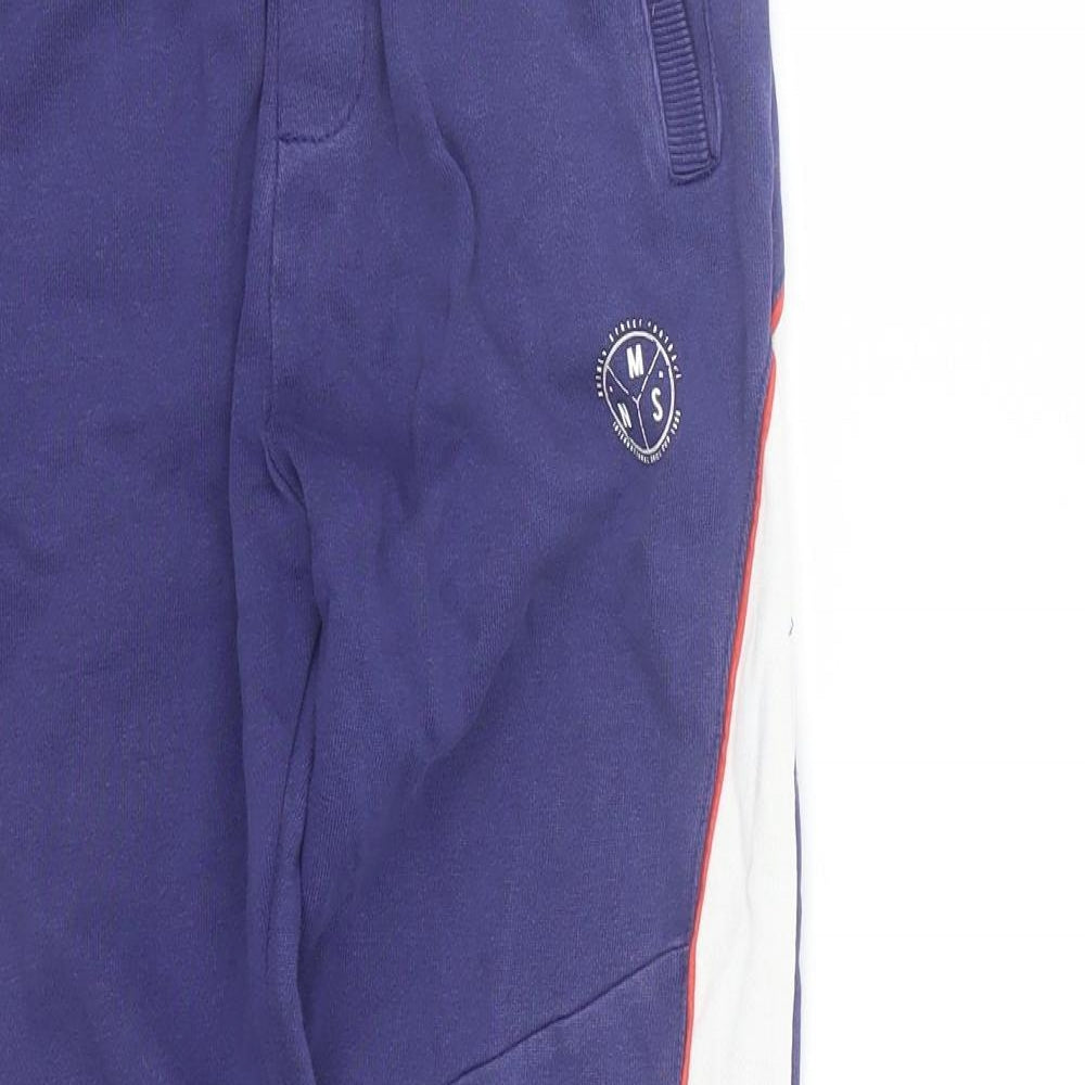 Nutmeg Boys Blue   Jogger Trousers Size 9-10 Years