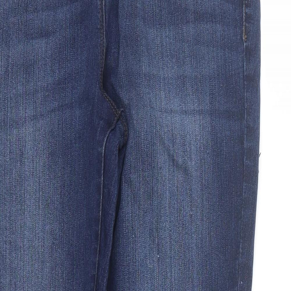 NEXT Womens Blue  Denim Skinny Jeans Size 12 L29 in