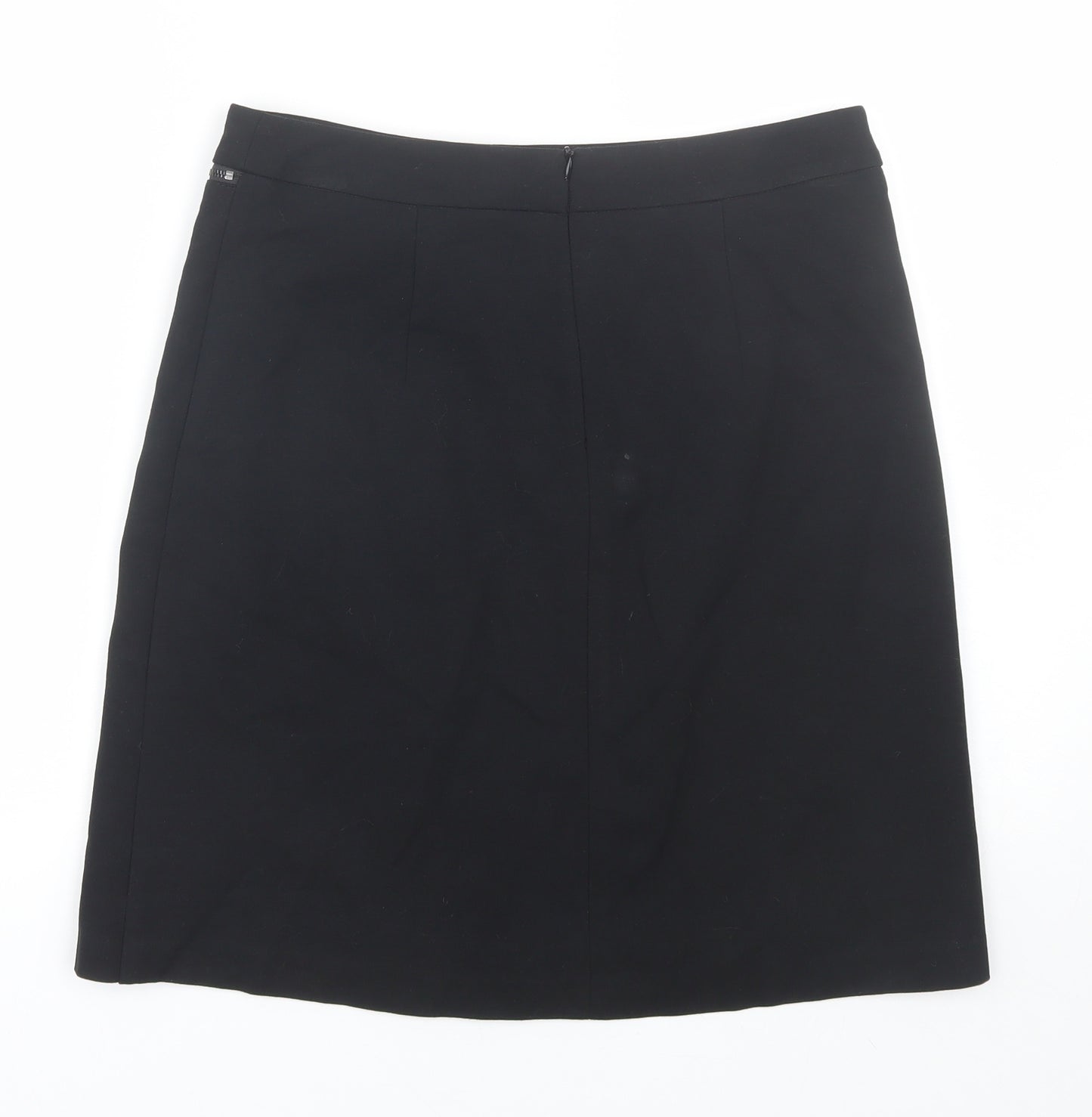 M&Co Womens Black   Mini Skirt Size 10