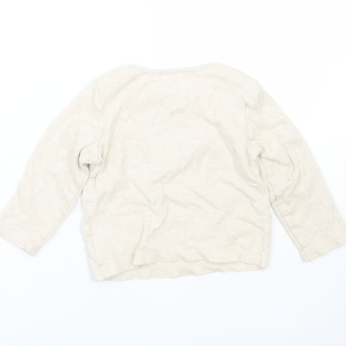 F&F Baby Beige   Cami Pyjama Top Size 18-24 Months  - Bear