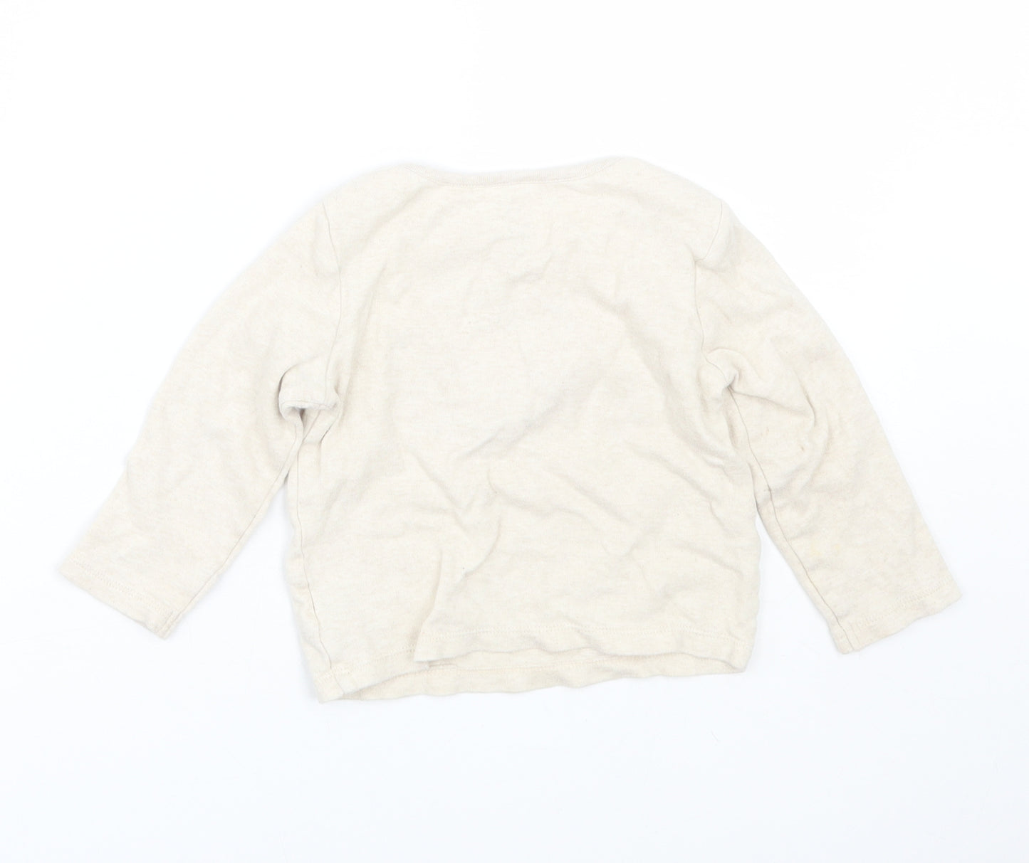 F&F Baby Beige   Cami Pyjama Top Size 18-24 Months  - Bear