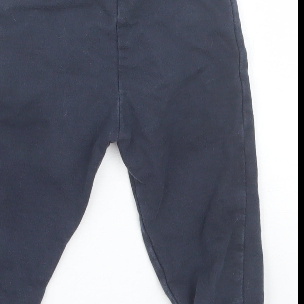 F&F Boys Blue   Jogger Trousers Size 9-12 Months