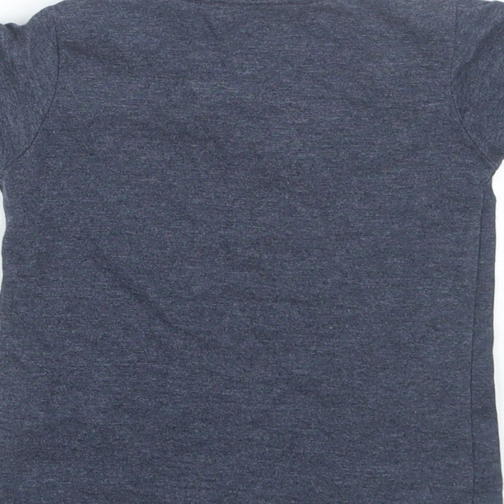 Lullaby Girls Blue   Basic T-Shirt Size 9-12 Months  - butterfly
