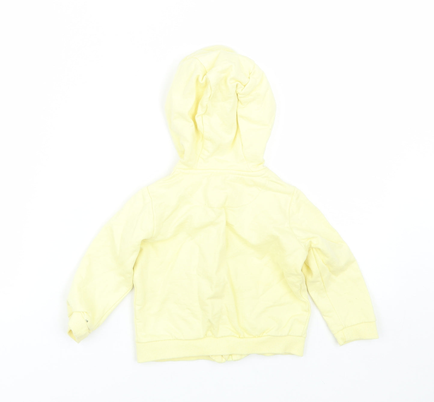 Lullaby Girls Yellow   Full Zip Jumper Size 9-12 Months