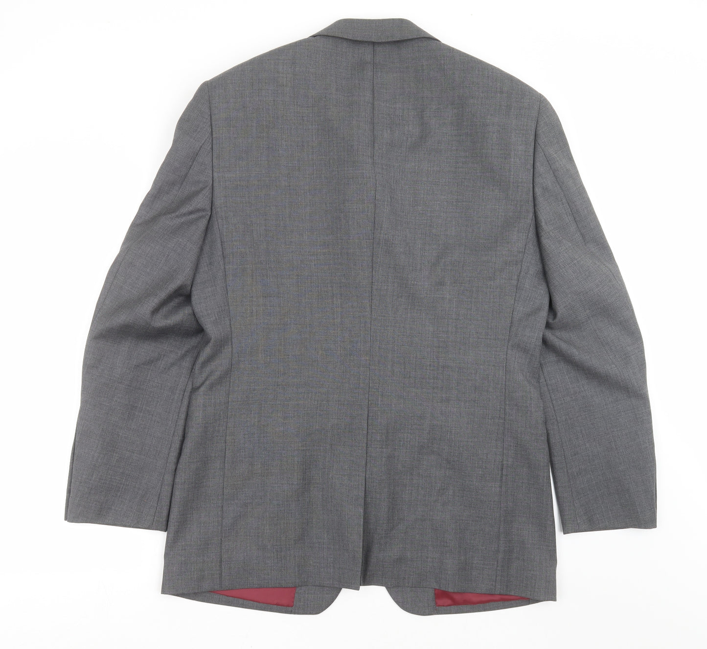 GREENWOODS Mens Grey   Jacket Suit Jacket Size 38