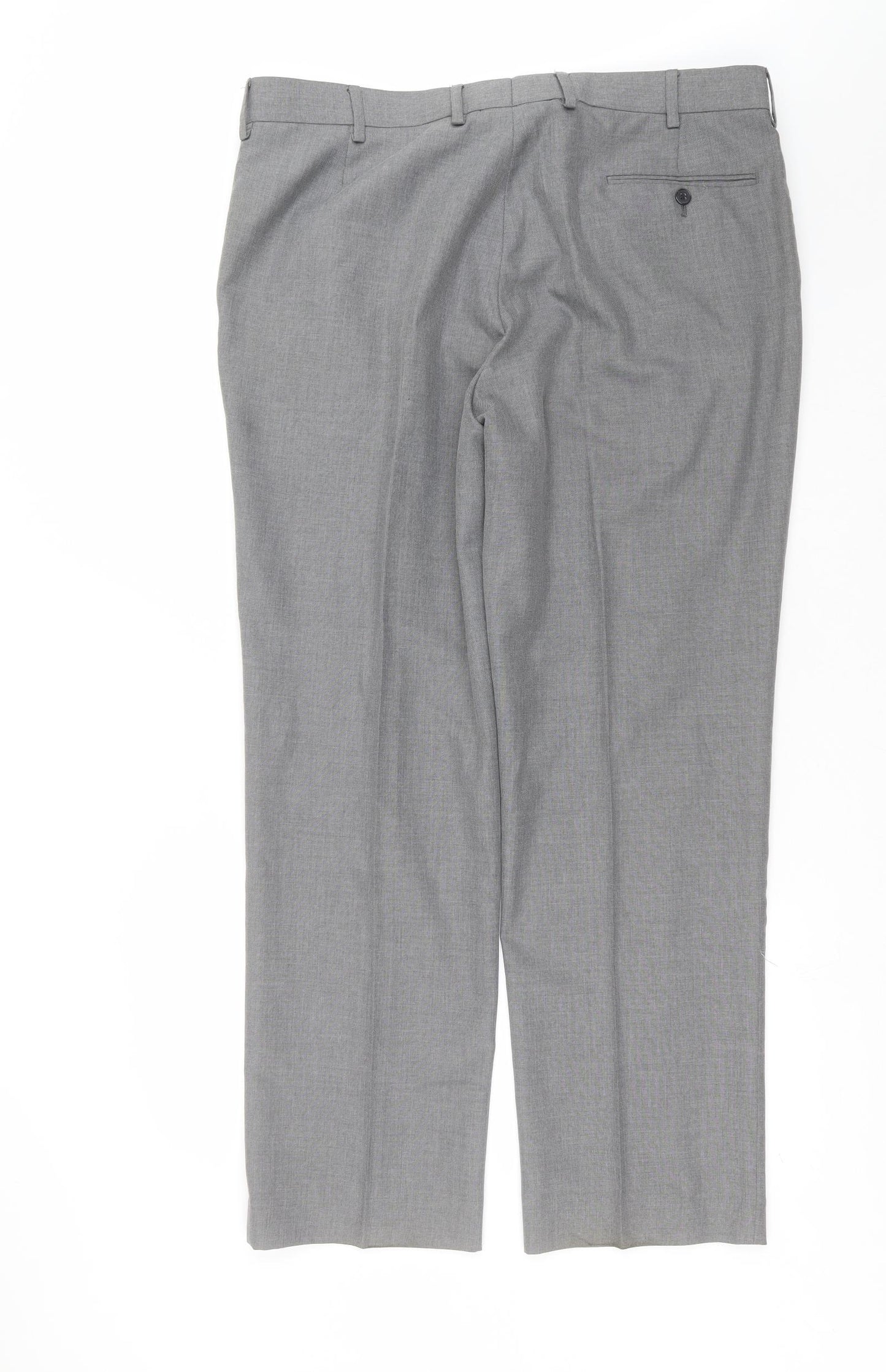Burton Mens Grey   Trousers  Size 40 in L31 in