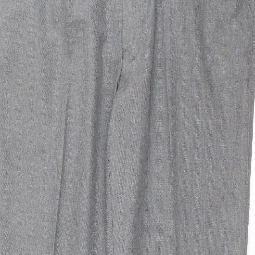 Burton Mens Grey   Trousers  Size 40 in L31 in