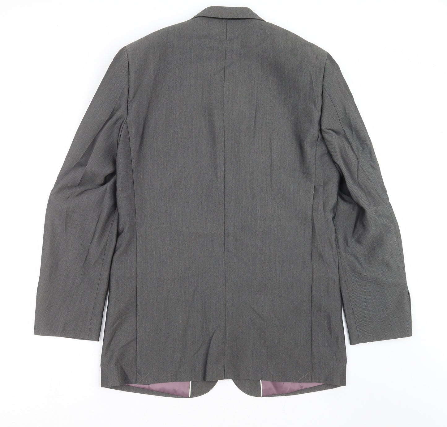 Aspen & Court Mens Grey   Jacket Suit Jacket Size 40