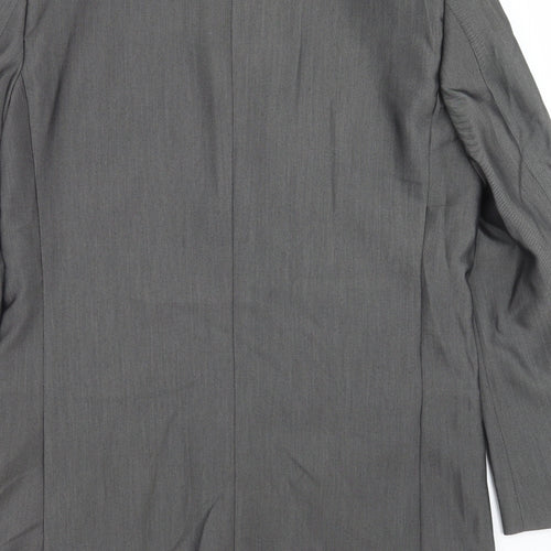 Aspen & Court Mens Grey   Jacket Suit Jacket Size 40