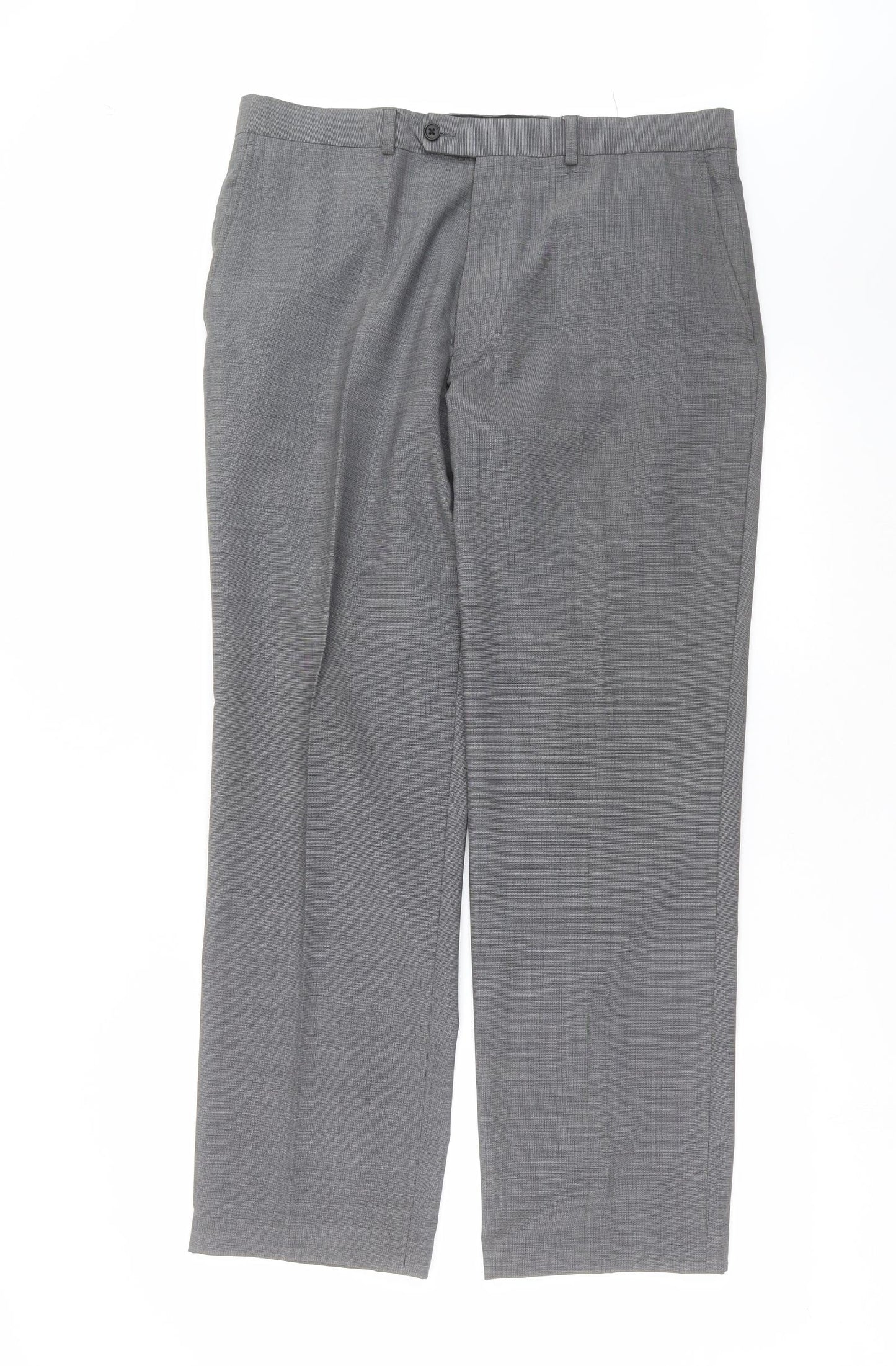 NEXT Mens Grey   Trousers  Size 34 in L30 in