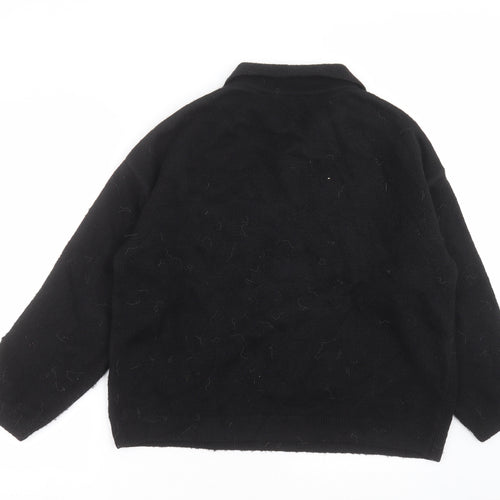 George Womens Black  Knit Pullover Jumper Size S